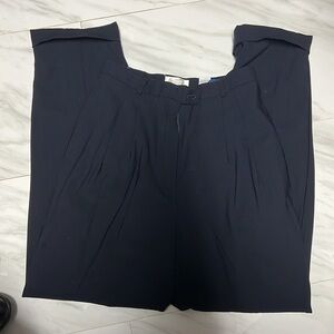 Wool Talbots Work Pants - Navy